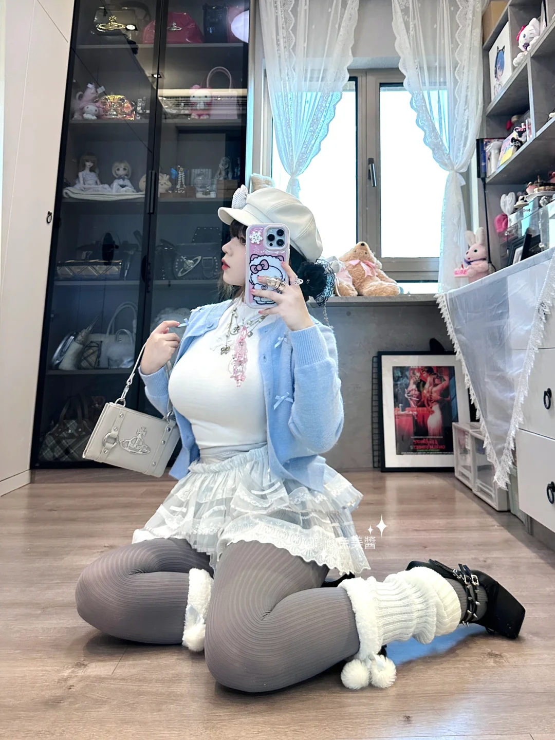 蓝色芭蕾?ྀི姐姐肉肉的也好漂亮？