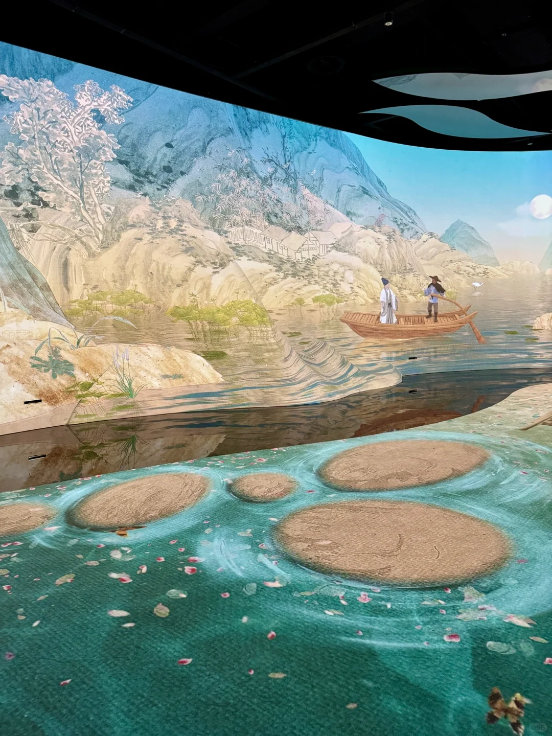 上海?沉浸式展览太震撼❗直接走进古画里