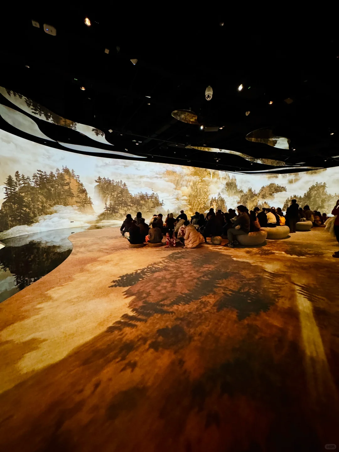 上海?沉浸式展览太震撼❗直接走进古画里