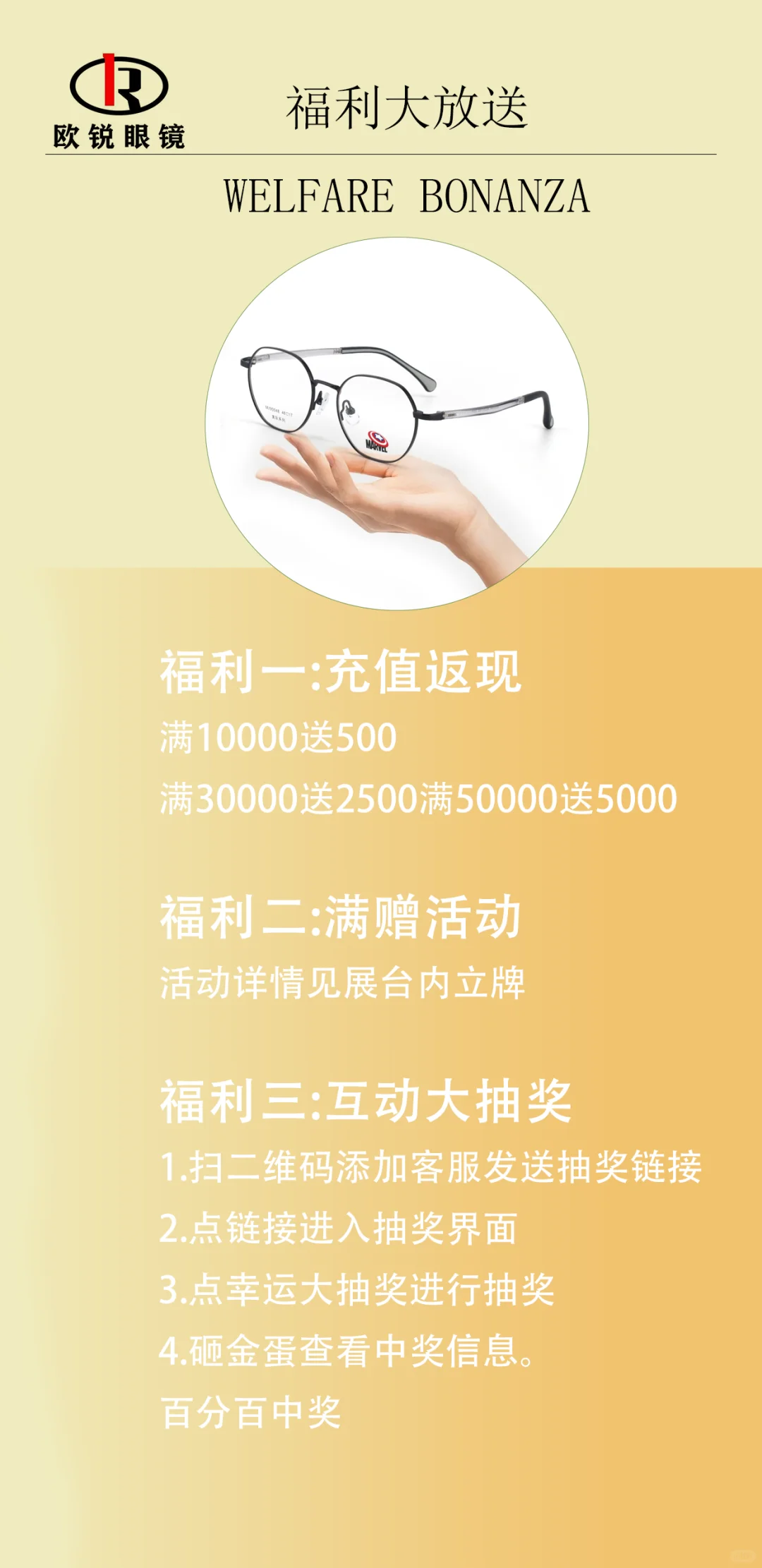 上海眼镜展 | 欧锐眼镜带着王炸惊喜来啦