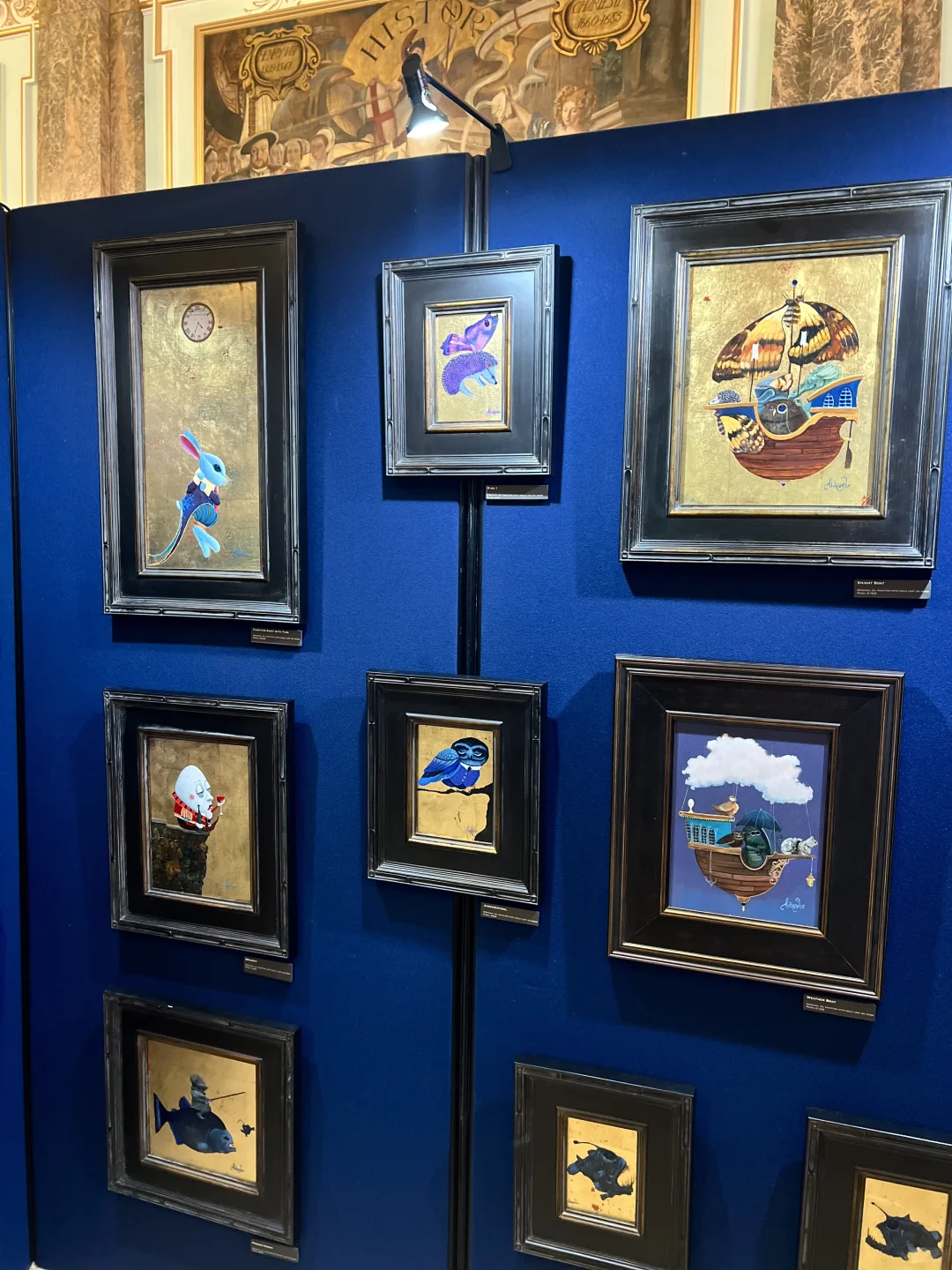 作品参展欧洲最大独立艺术家展览会｜伦敦站