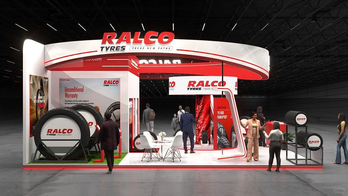 在海外展会现场被惊艳到了～巴黎展台方案！