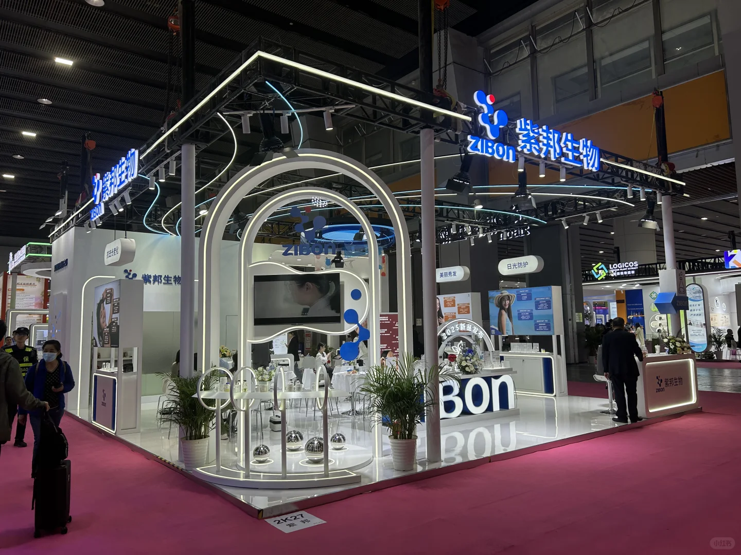 PCHI展会设计搭建，简约风也能惊艳全场！