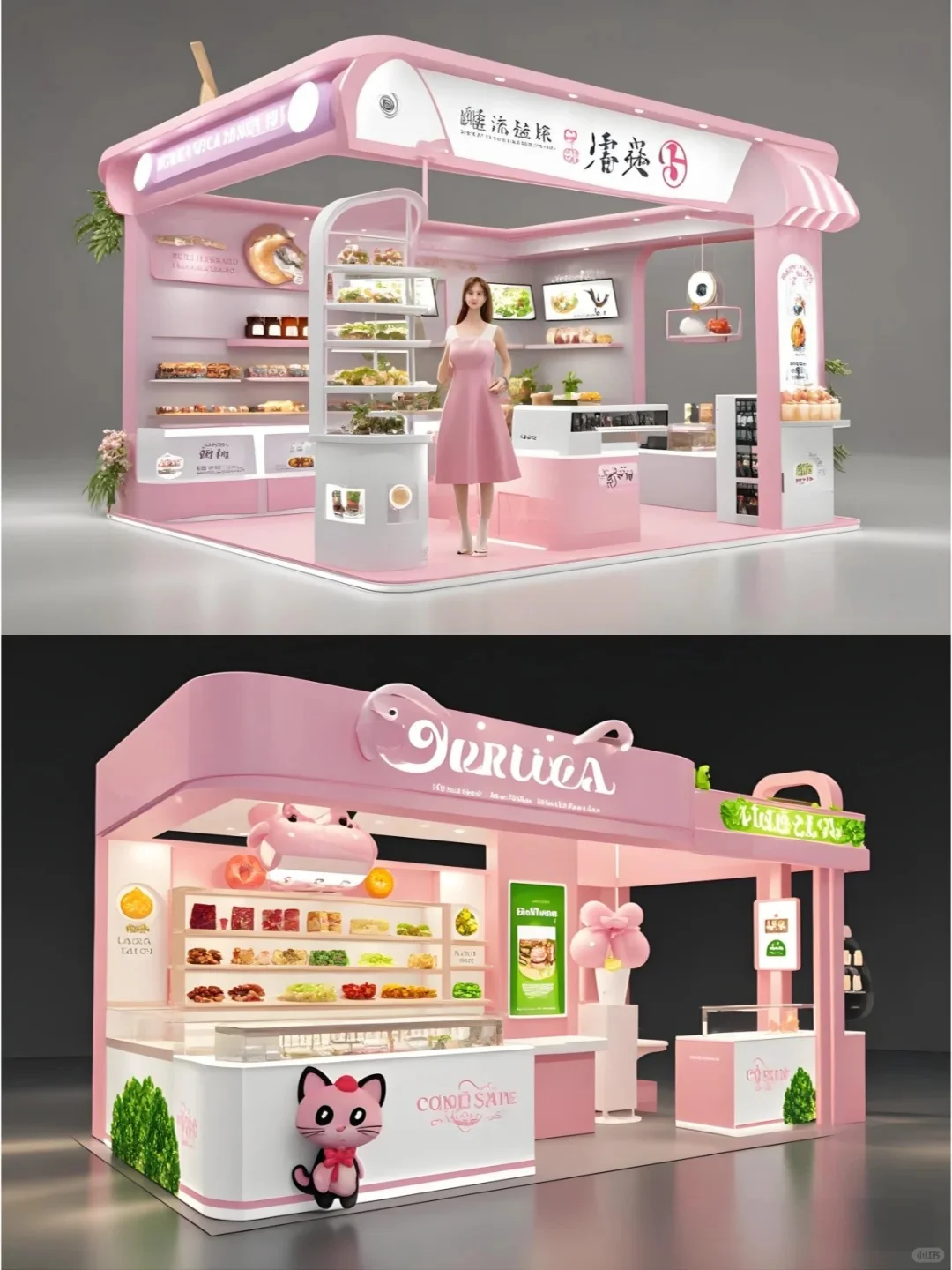 食品类展位设计