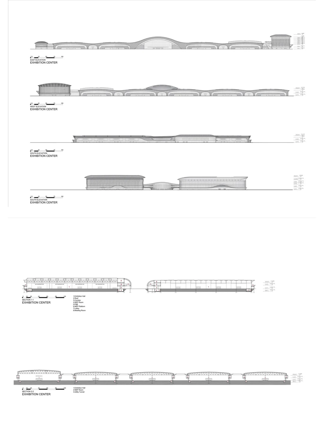 交织的紫金“丝带”?扎哈事务所新作首都国展