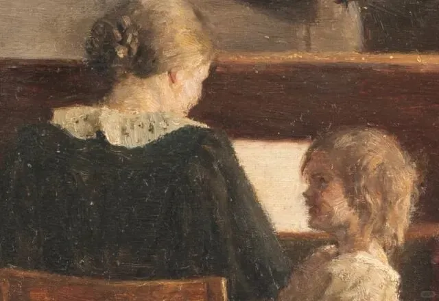 一天一副画(钢琴边)