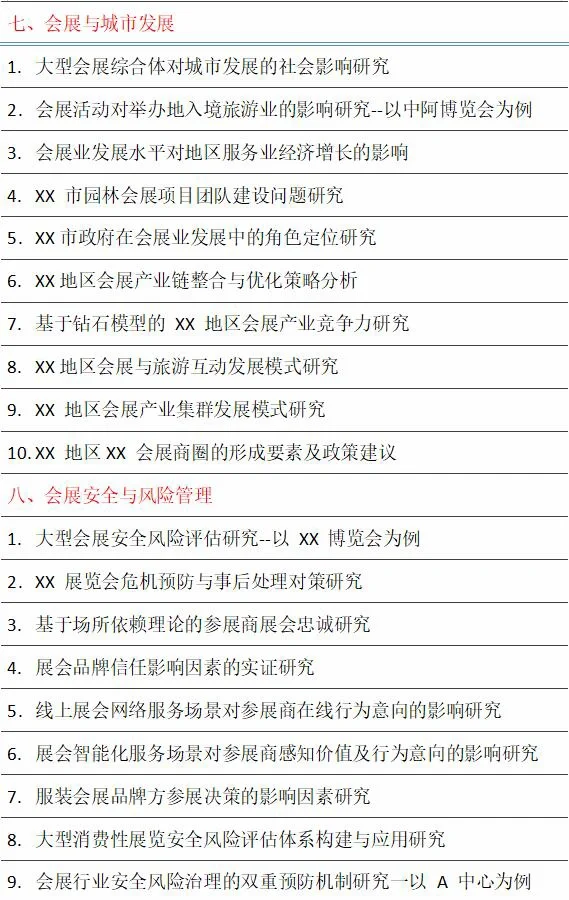 拜托啦?会展策划的姐妹都要刷到啊❗️