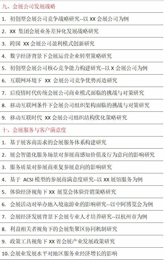 拜托啦?会展策划的姐妹都要刷到啊❗️
