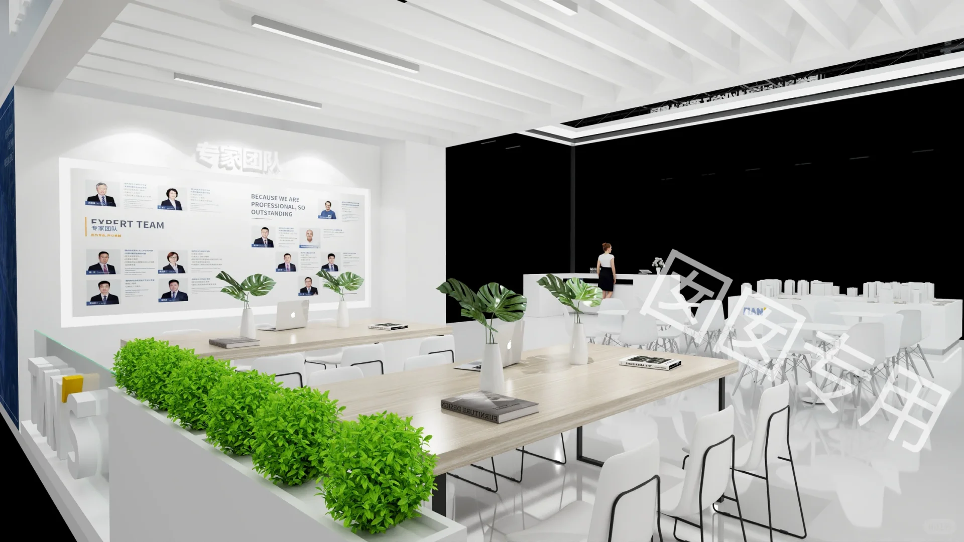 第一篇笔记来啦～超用心的一个展台设计