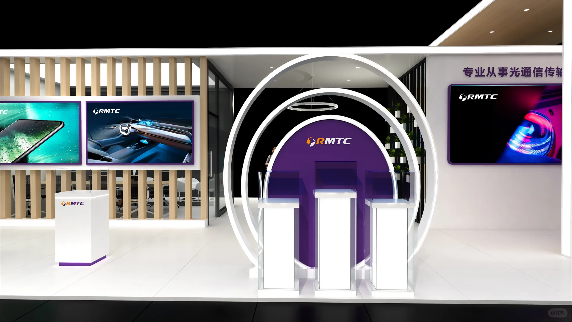 ?光博会｜白色+木纹+绿植，细节控狂喜！