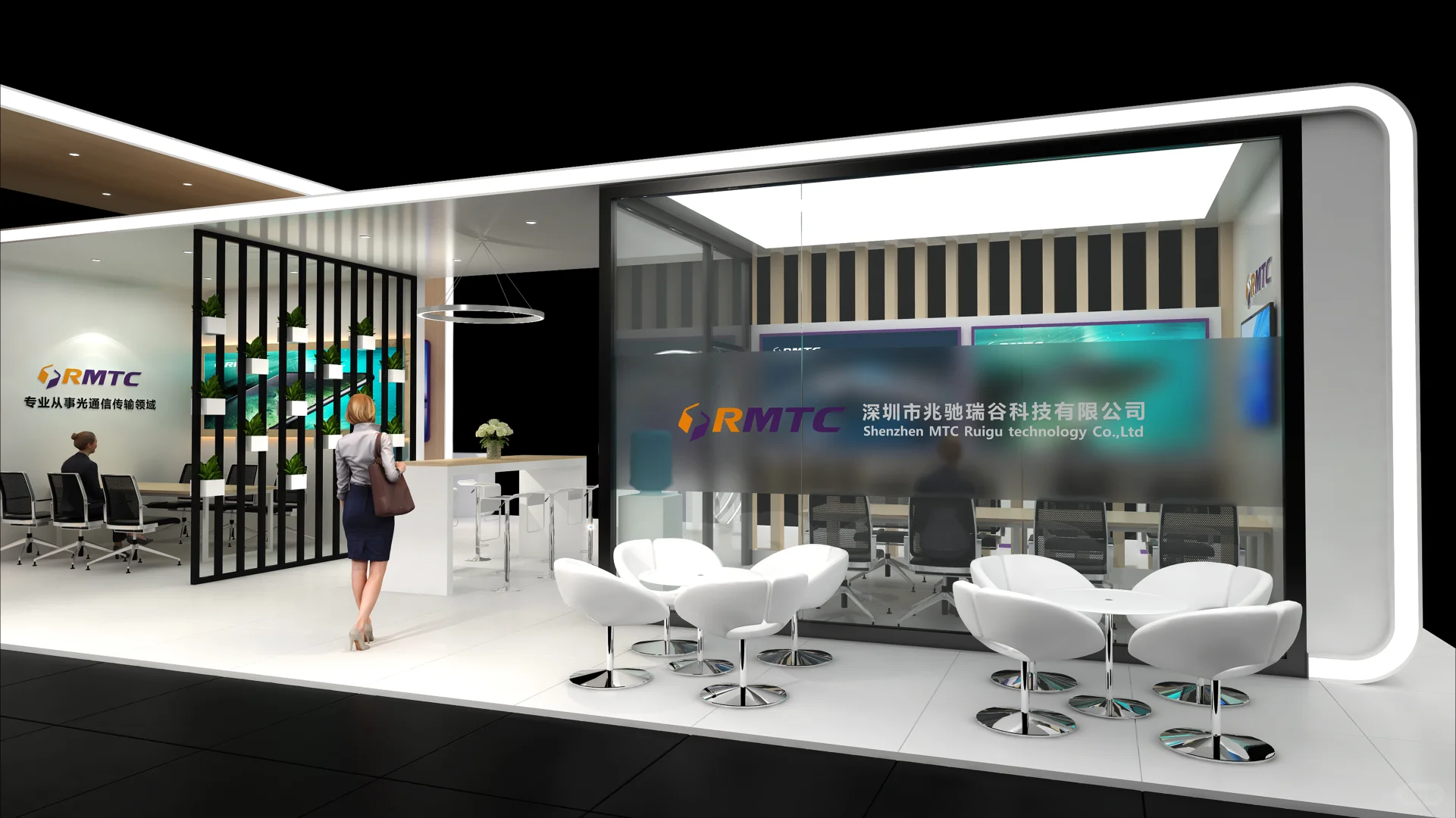 ?光博会｜白色+木纹+绿植，细节控狂喜！