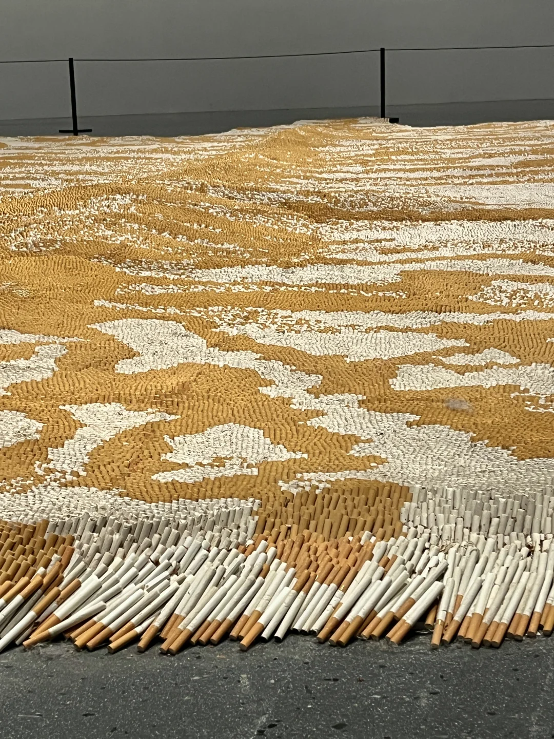 成都新展！近十万根香烟！！！好震撼……