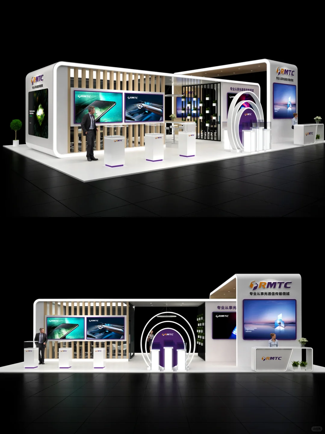 ?光博会｜白色+木纹+绿植，细节控狂喜！