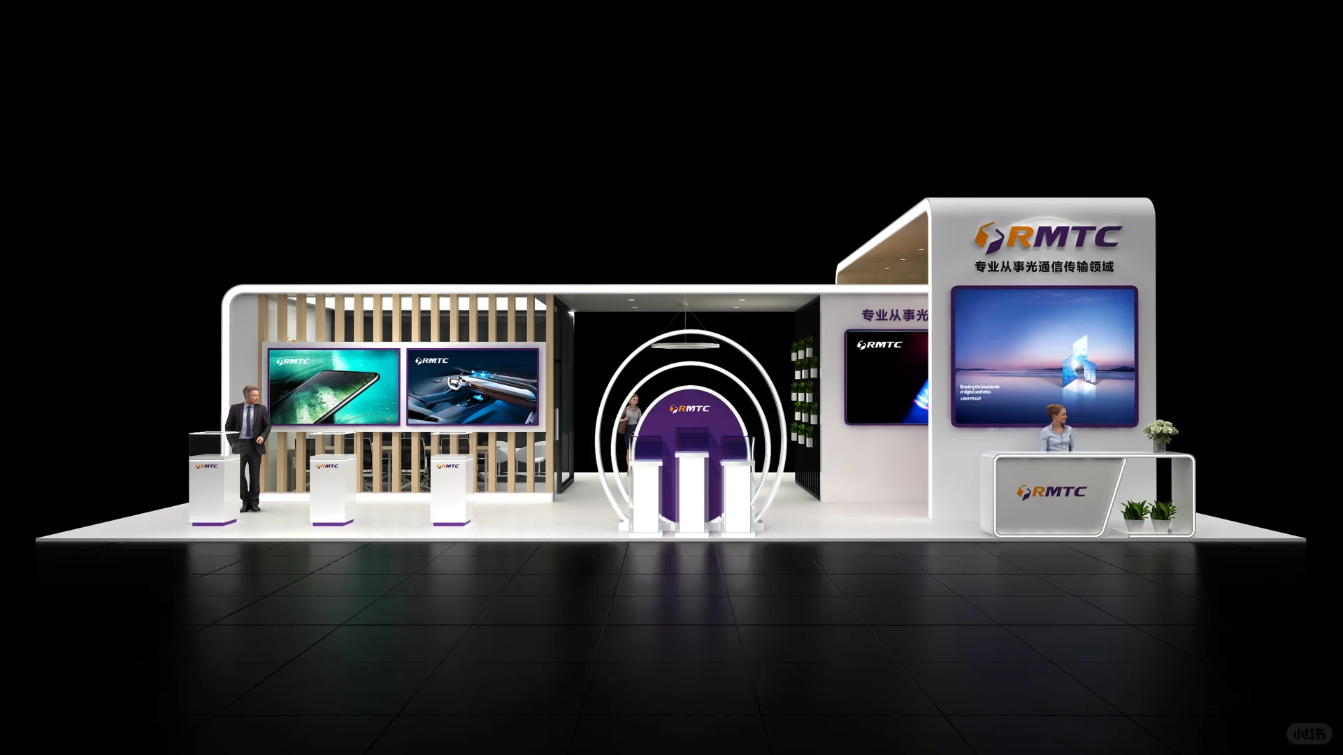 ?光博会｜白色+木纹+绿植，细节控狂喜！