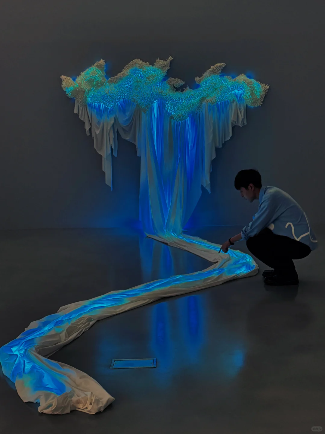 上海免费新展，一个梦核的蓝色宇宙???