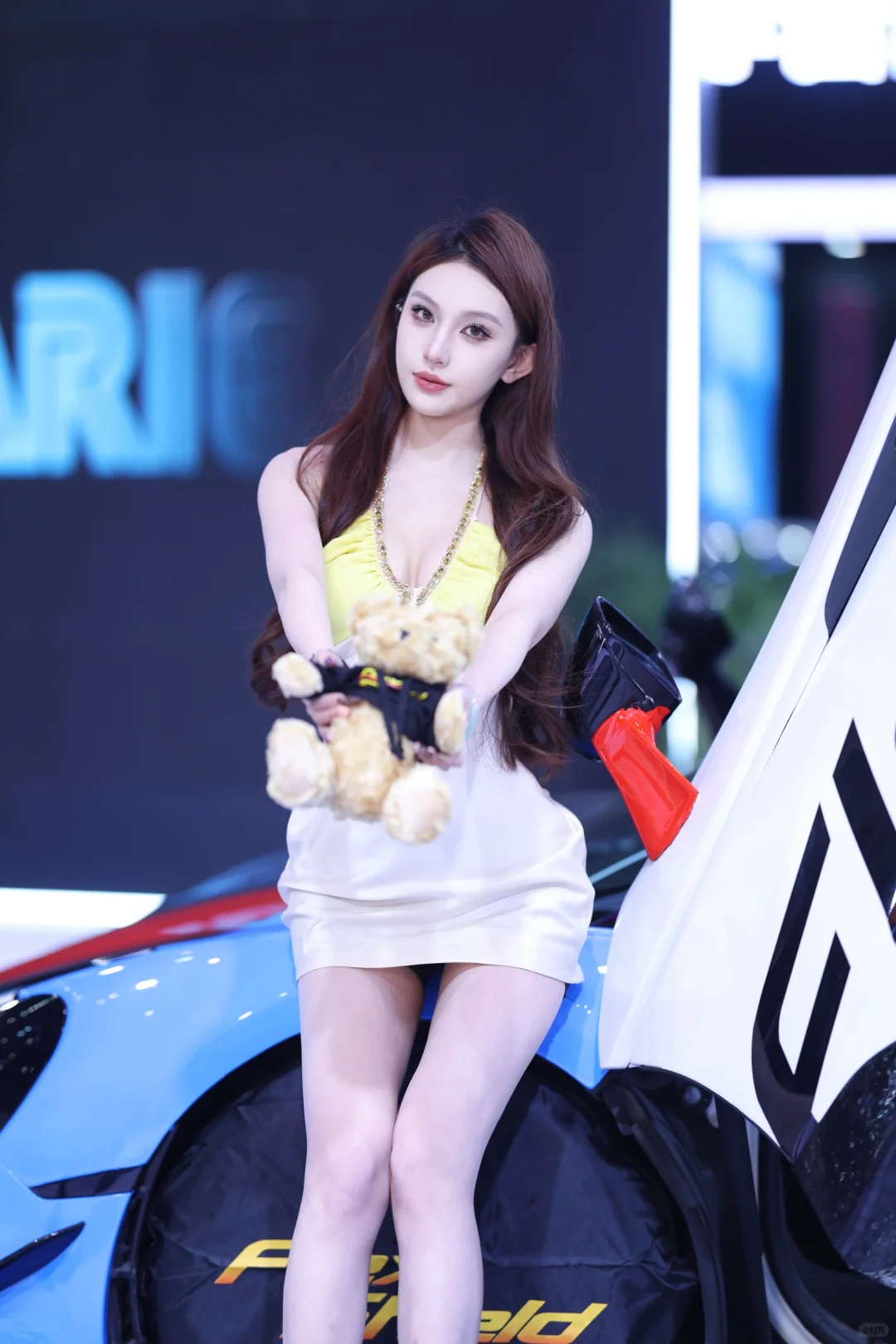 深圳九州改装车展-车模的魅力