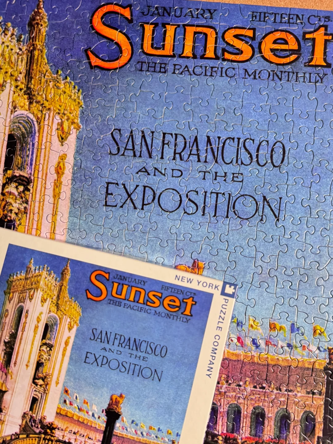 ?纽约客绝版拼图｜SUNSET系列-旧金山博览会