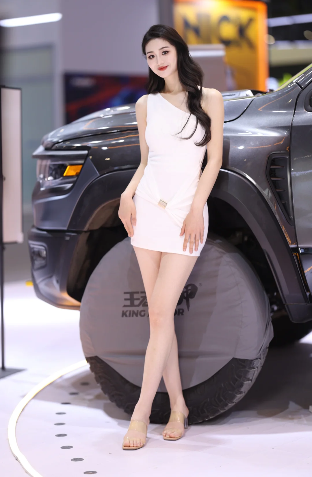 深圳九州改装车展-车模的魅力