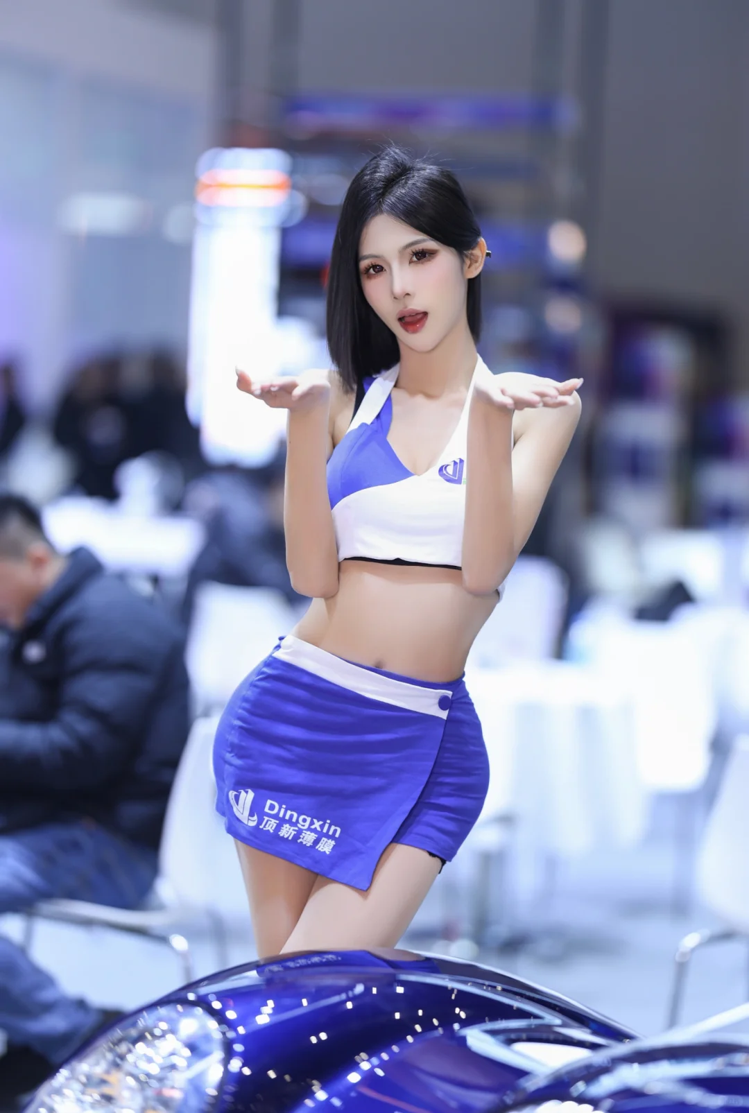 深圳九州改装车展-车模的魅力