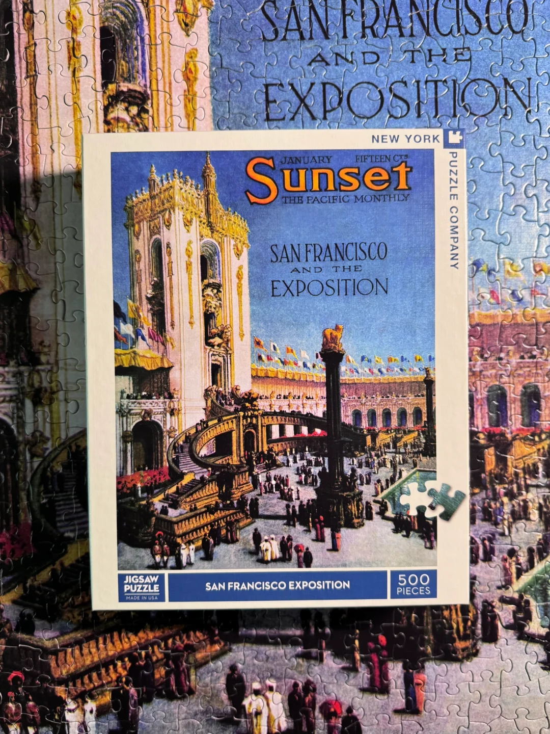 ?纽约客绝版拼图｜SUNSET系列-旧金山博览会