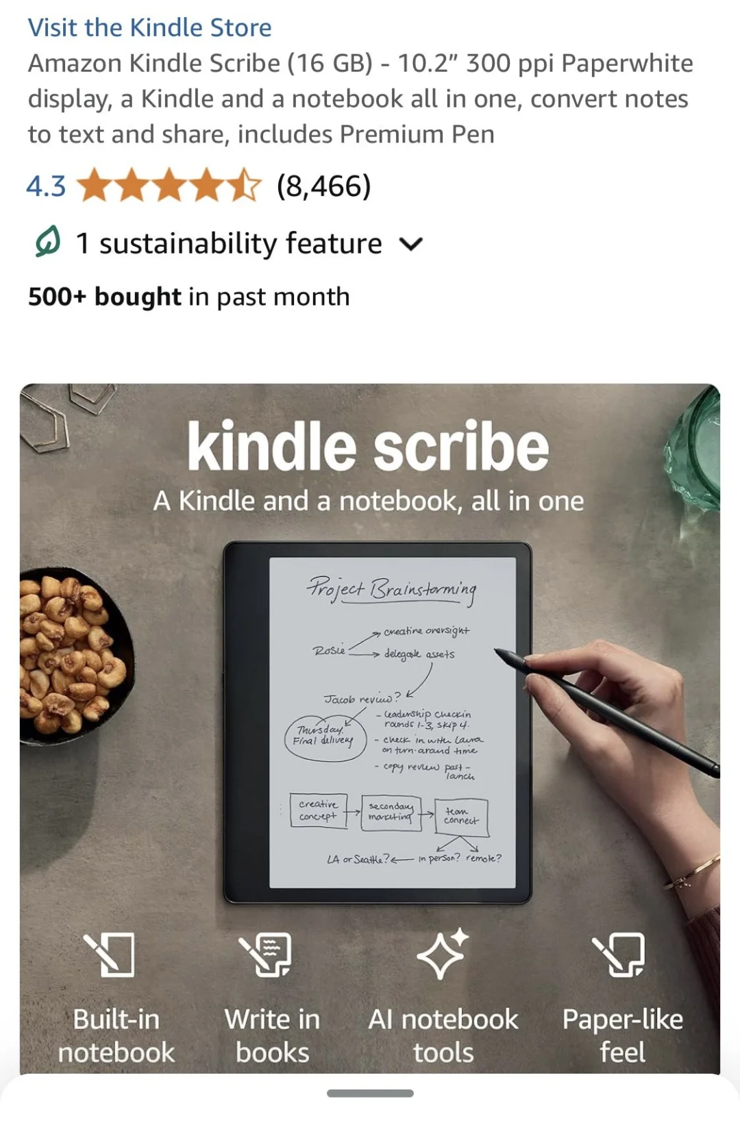 Kindle scribe还是文石go？
