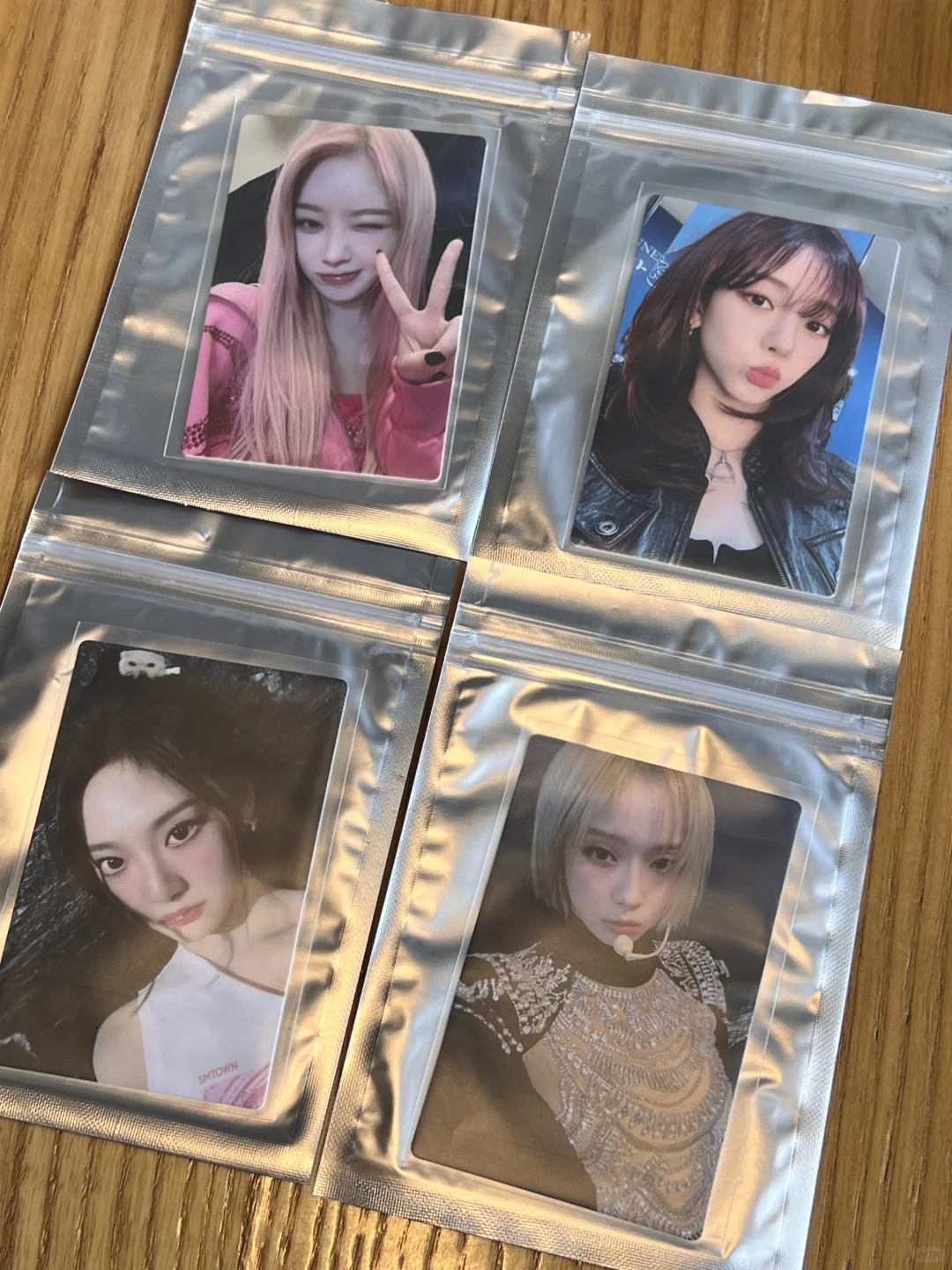 出aespa展会满额柚梨 会卡宁