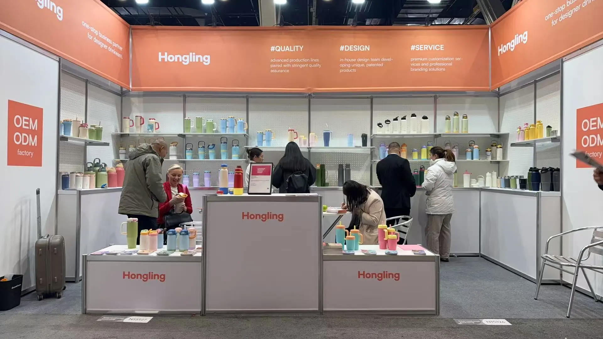 芝加哥展会-又是现场开单的一天