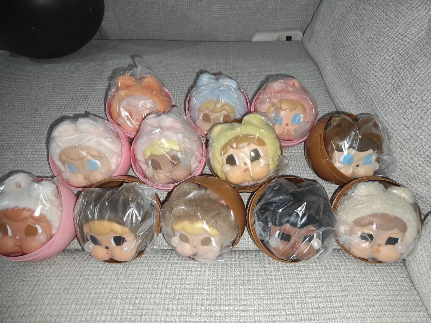 泰国展会哭娃扭蛋全套