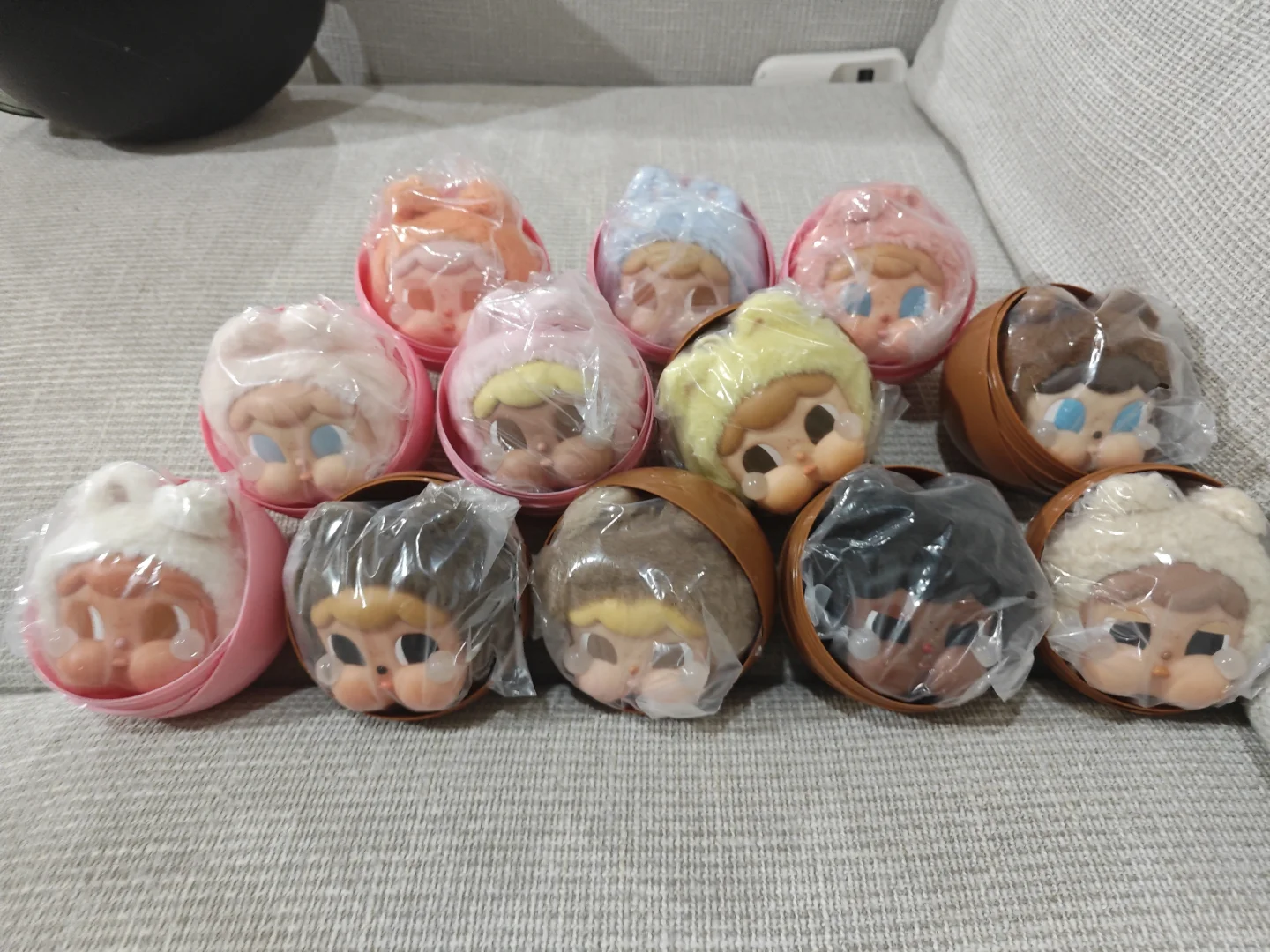 泰国展会哭娃扭蛋全套