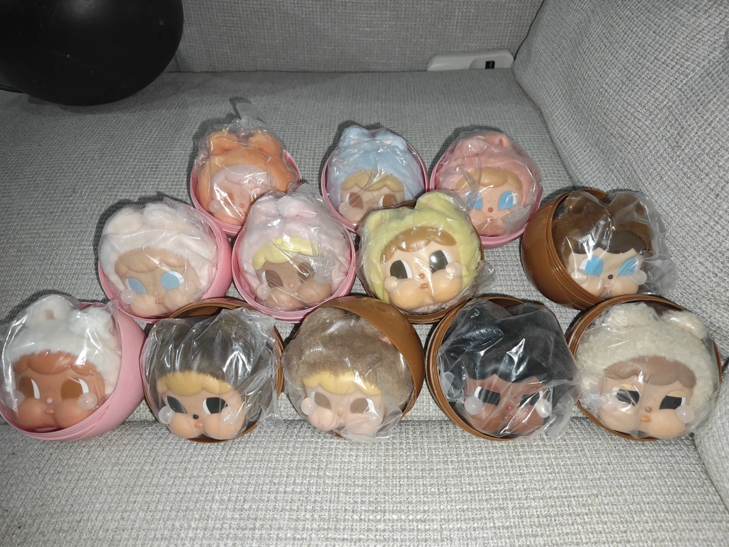 泰国展会哭娃扭蛋全套