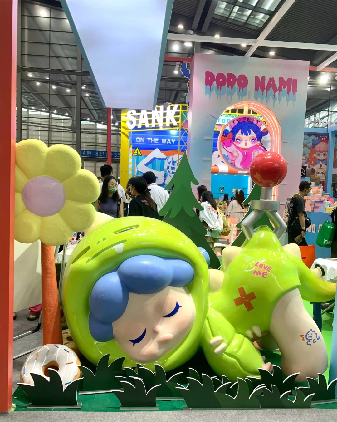 潮趣满满潮玩展！重庆展会展台美陈制作搭建