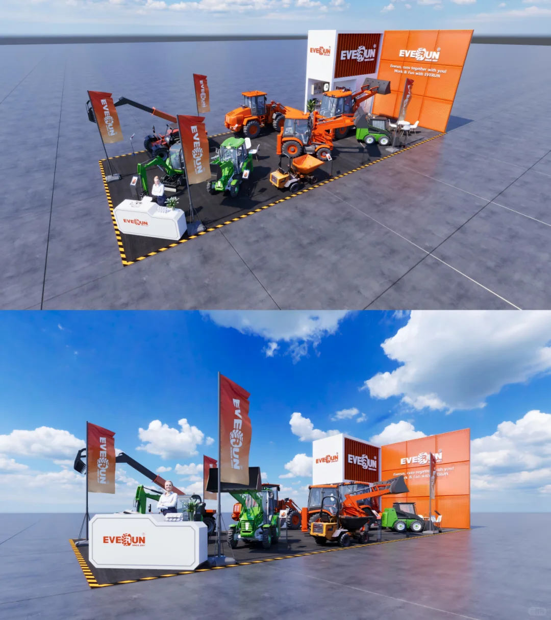 深圳工业展 |简洁实用~?展台设计搭建！