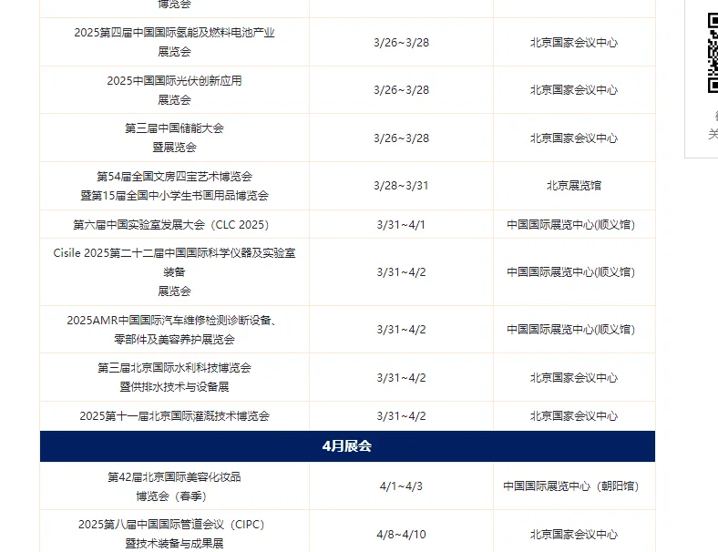 有需要兼职的么？三?️展会一览表