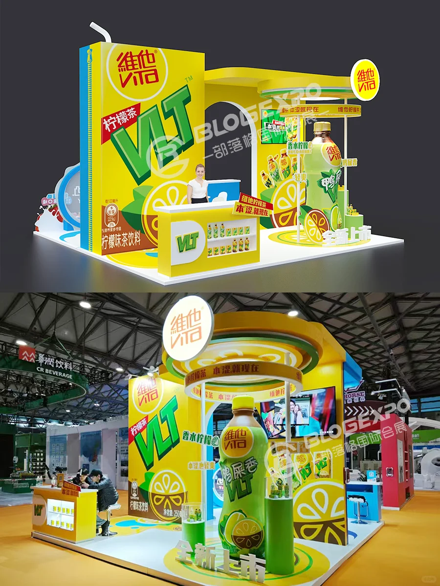 展台搭建案例分享| 上海饮料展