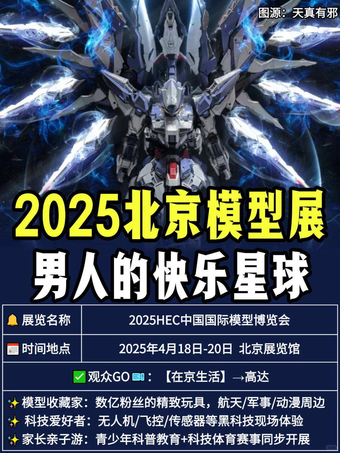 真爷们展?北京模型展太炸了！速来快乐