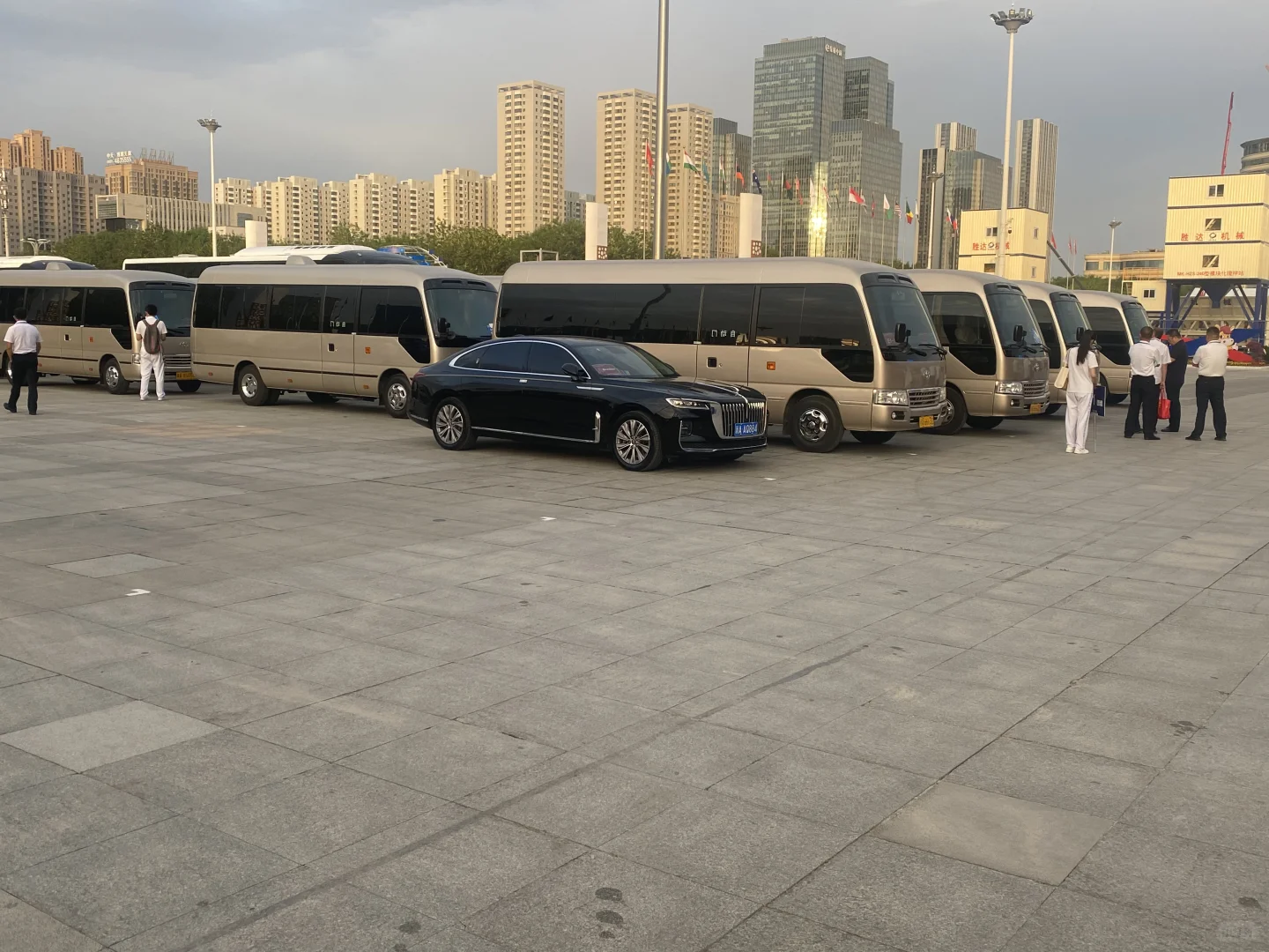 亚欧博览会，国宾接待