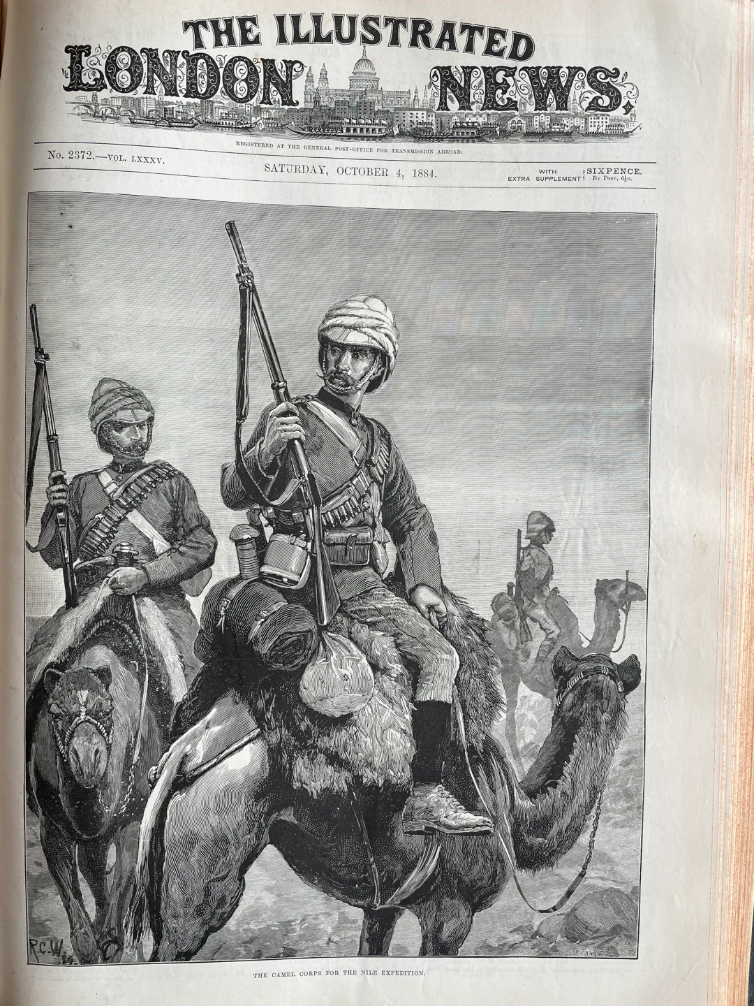 1884年伦敦插图画报：中法战争等