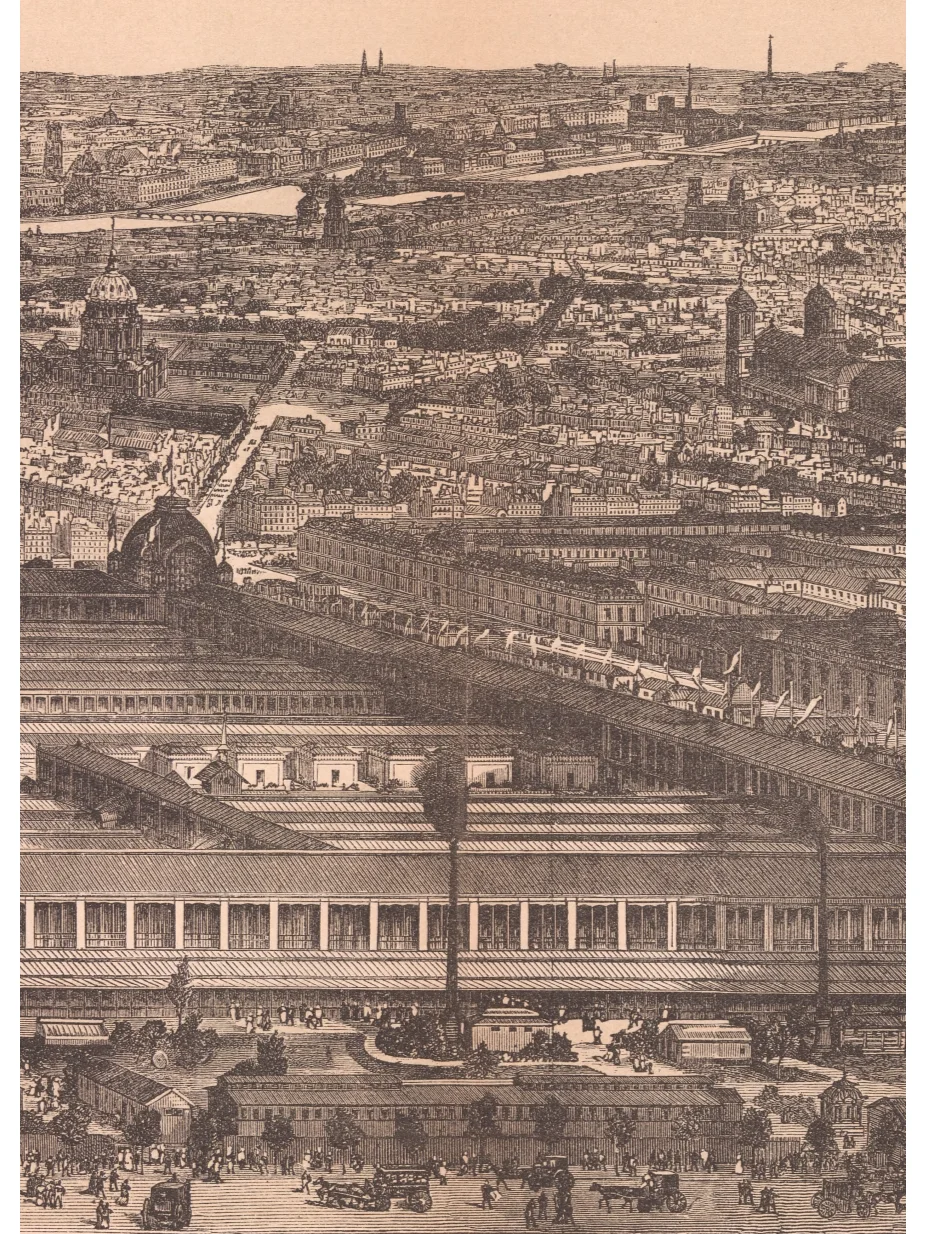 1878年巴黎万国博览会全景