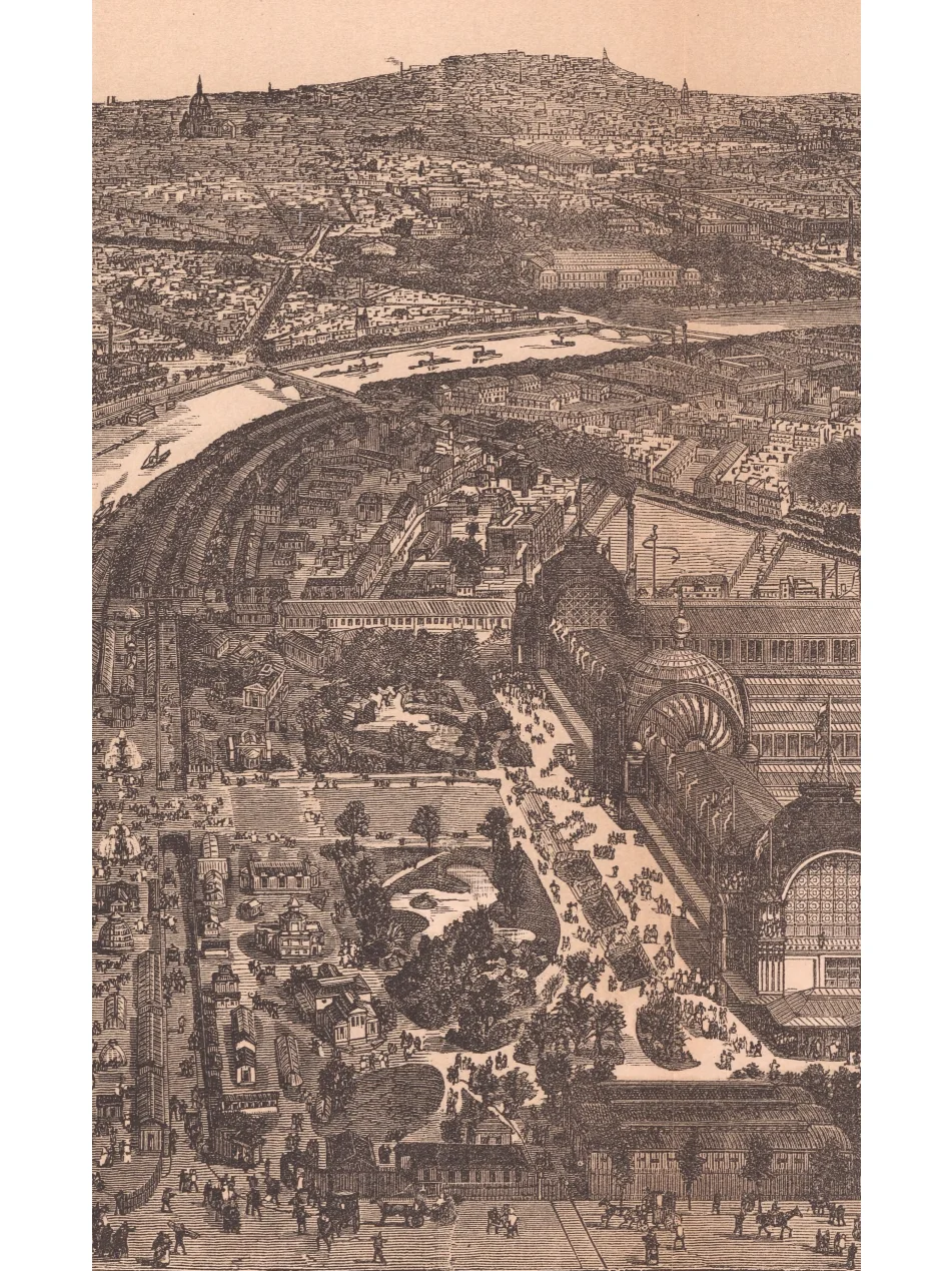 1878年巴黎万国博览会全景