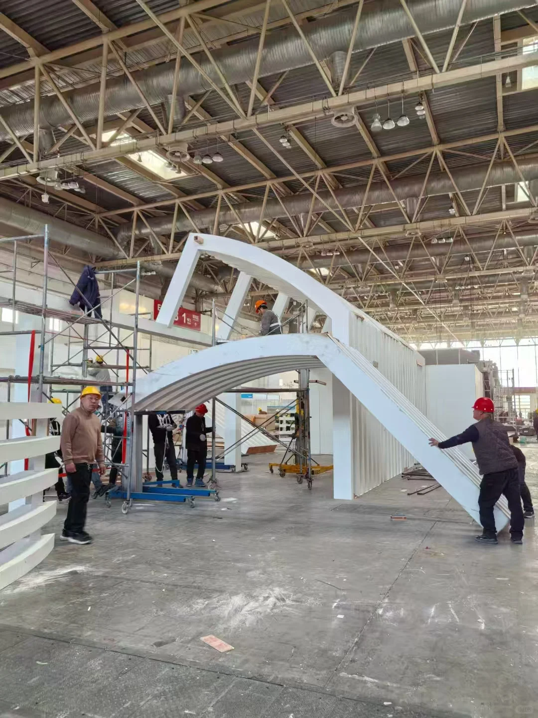 北京国际家居产业博览会展台搭建现场直击！