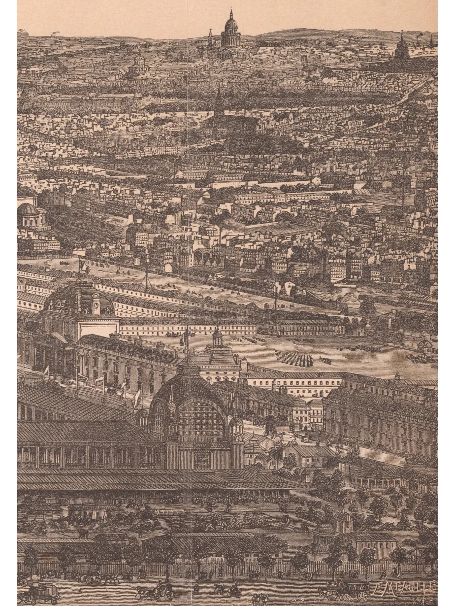 1878年巴黎万国博览会全景