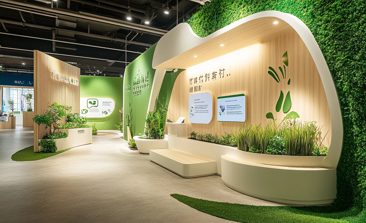 展览设计展台实景，沉浸式还原⭐️