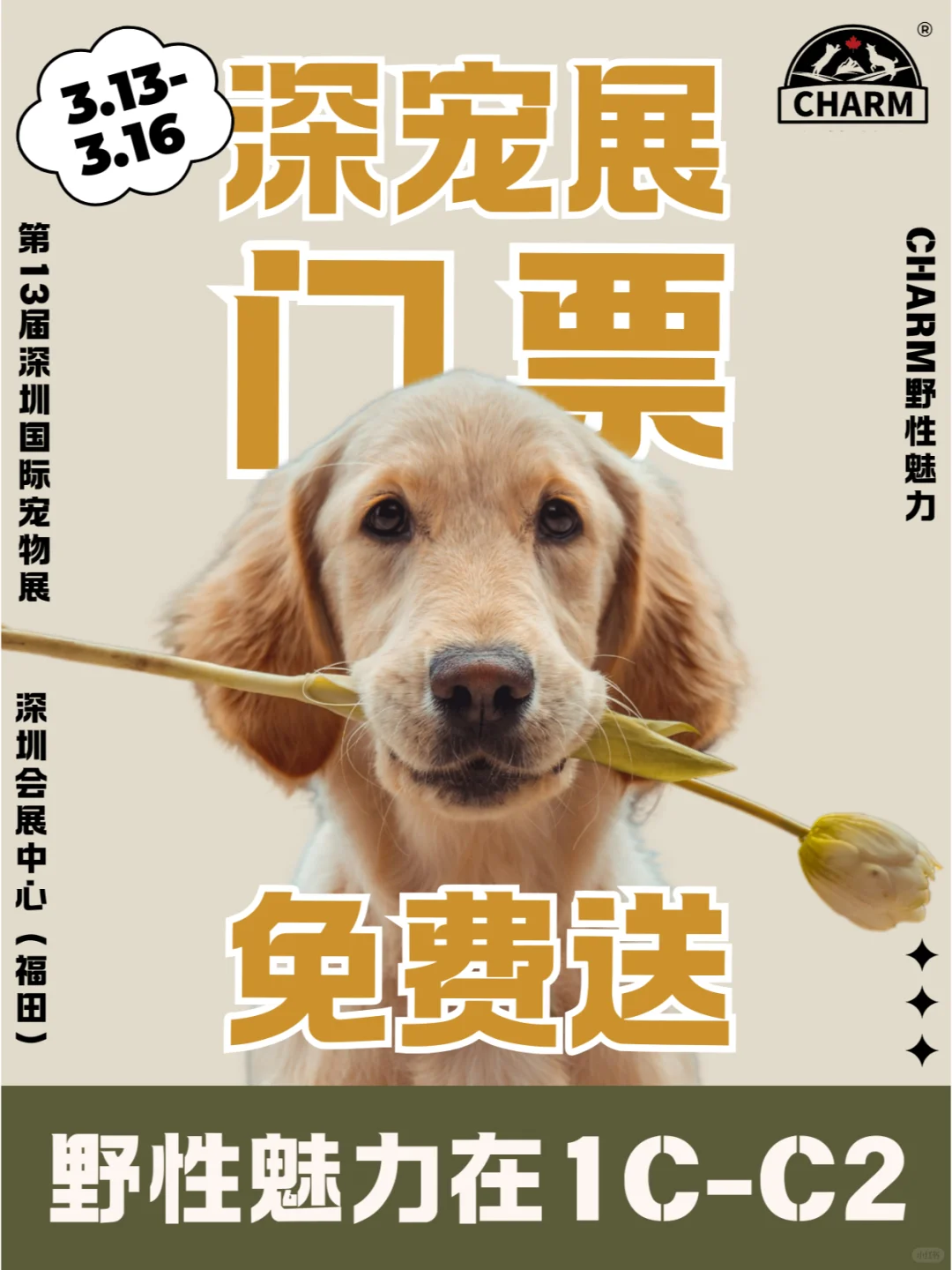 路过的人?可以拿一张深宠展门票??