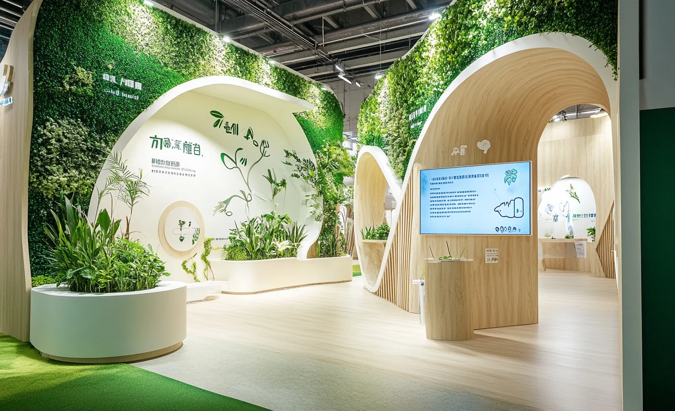 展览设计展台实景，沉浸式还原⭐️