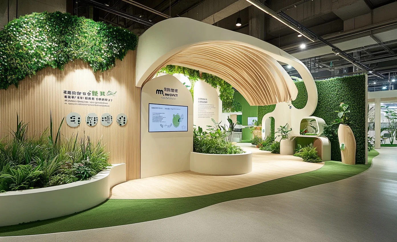 展览设计展台实景，沉浸式还原⭐️