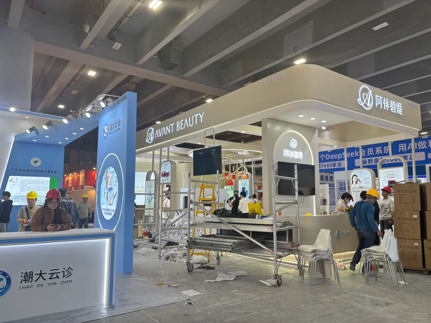 2025广州美博会 | 直击搭建现场