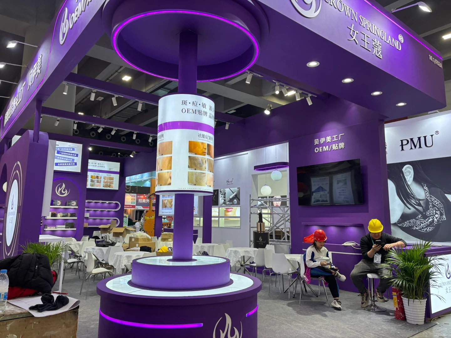 2025广州美博会 | 直击搭建现场