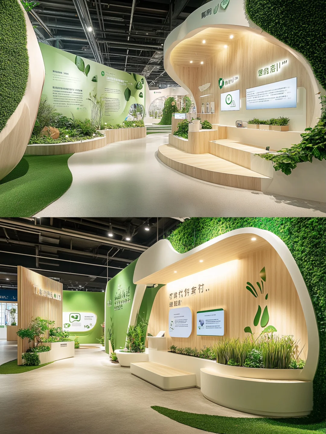 展览设计展台实景，沉浸式还原⭐️