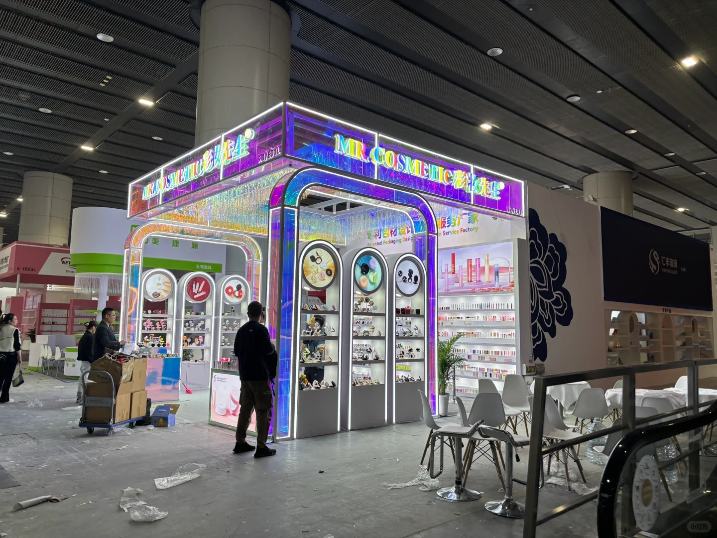 2025广州美博会 | 直击搭建现场