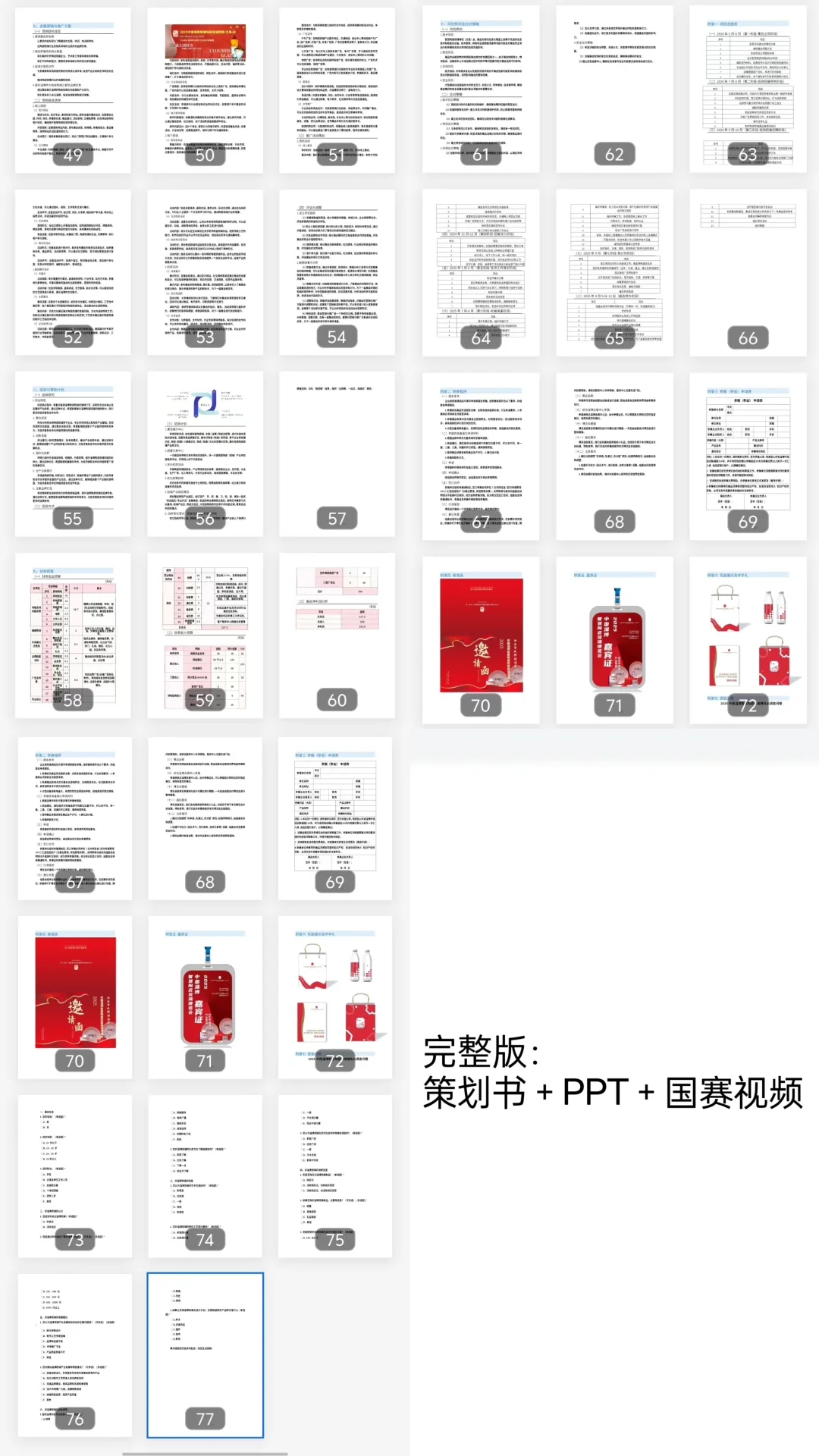 商挑 | 文旅会展 | 会展项目策划 国一作品